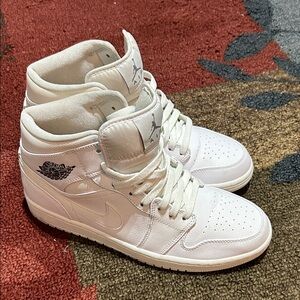 Nike Women's Cream High-Top Sneakers